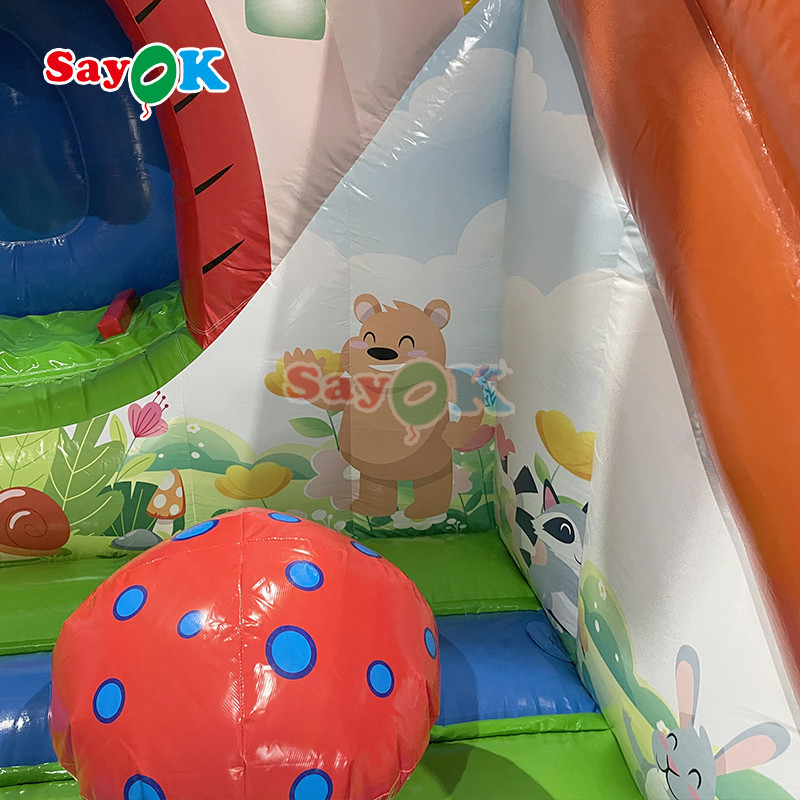 OEM/ODM Inflatable Bouncer Slide With Customized Design And Repair Patch