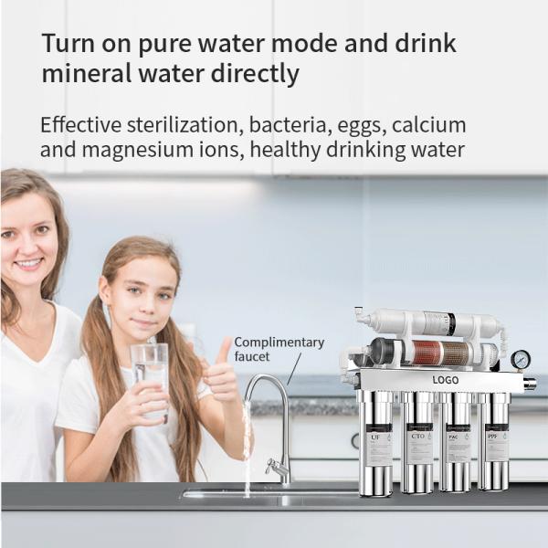 9 Layer Ultrafiltration Water Filter Customization 900L/H For Tap Water