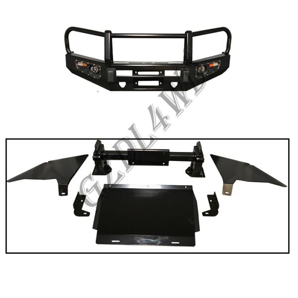 Steel Material Front Bumper Guard For Toyota Prado Fj150 2018 2019
