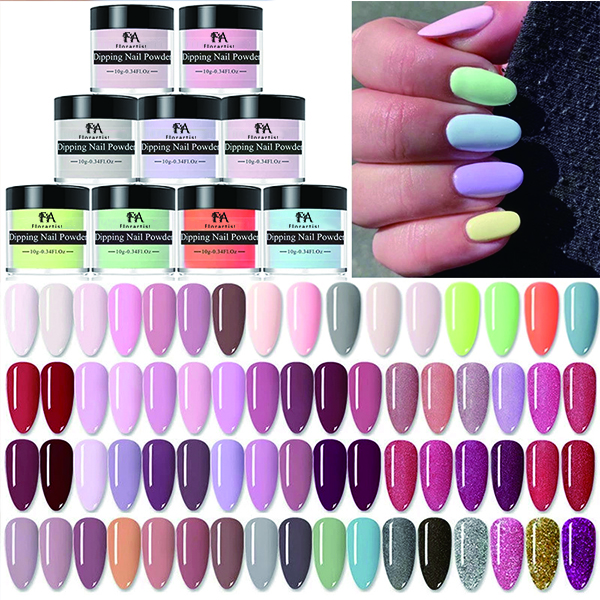 Factory Customization Color Acrylic Dipping Powder Strong Durable Nail Acrylic Powder for Nail Art Training