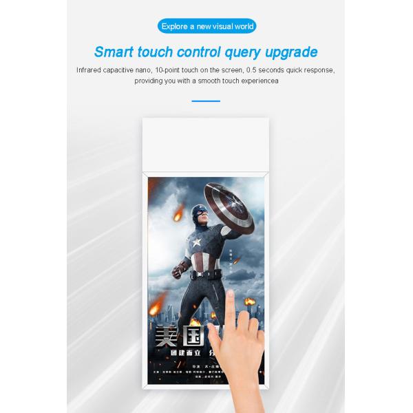 In Stock Size Optional LCD Billboard Touch Screen Digital Signage Kiosks Android System Led Window Display