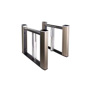 Wholesale SS304 ARM7 Embedded Acrylic Flap Swing Barrier Gate from china suppliers