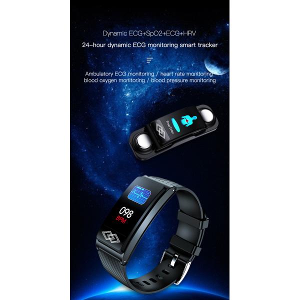 Men Girls 1.14'' Touch Screen Sports Watch Rechargable IP67 Waterproof