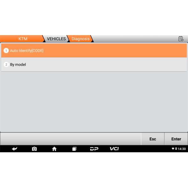 OBDSTAR MOTOMASTER Motorcycle Scanner