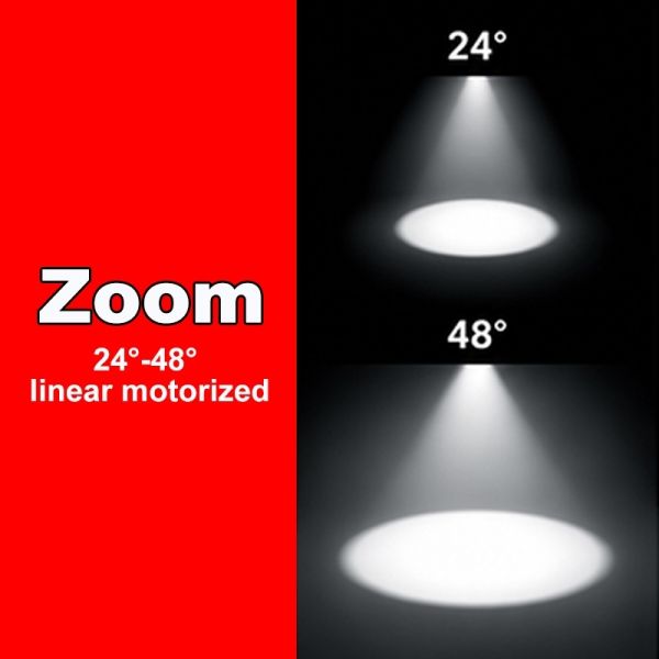 200W Outdoor LED Projector Ripple Floating Zoom Gobo Dynamic Waterproof IP65
