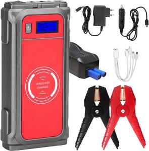 Wholesale 5W Wireless Jump Starter Power Packs 12000mAh Multifunction Portable from china suppliers