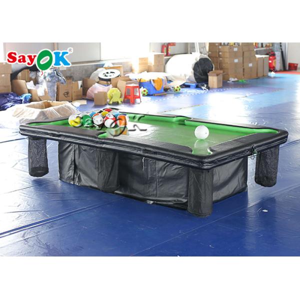 Inflatable Yard Games Airtight Inflatable Snook Billiards Table Inflatable Sports Games