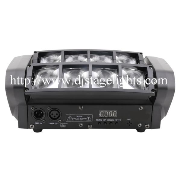8 x 10 W LED Moving Head Stage Light 80 W RGBW Spider Party Lighting