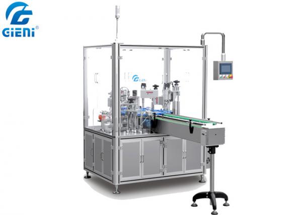 Quality Auto Liquid Paste Material Cosmetic Filling Machine With Stable Can Construction for sale