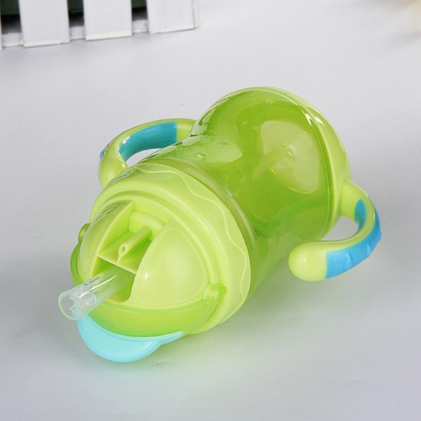 Unique products space duckbill shape cute baby plastic drinking water cup