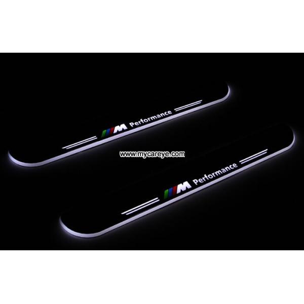 BMW M6 car led door courtesy light logo projector sill door pedal