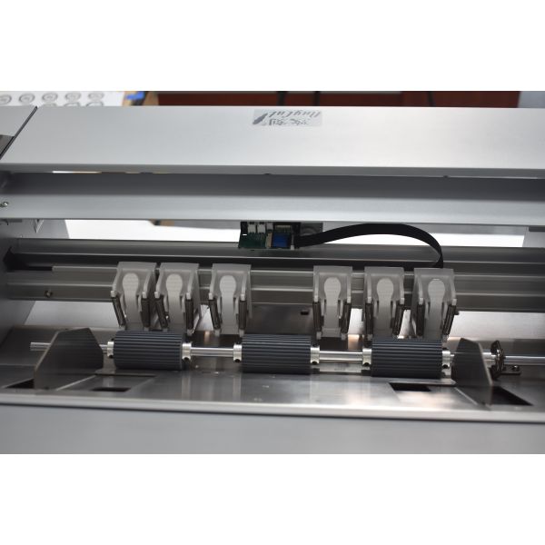 STD350 Double-head Self-adhesive Stickers Indentation Die Cutting Machine With CCD Camera