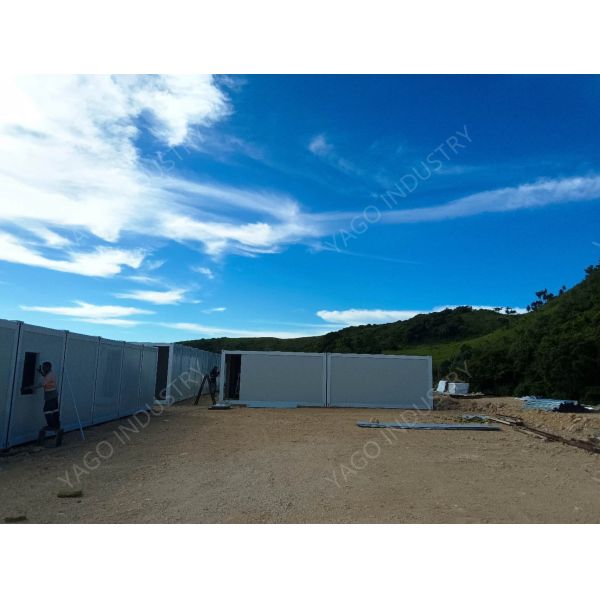 Fast Assemble Modular Prefab Accommodation Modular Construction Site Offices