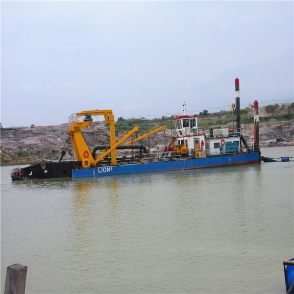 32000.000kg Customized Hydraulic Diesel Engine Cutter Suction Sand Dredger for Tin Mining