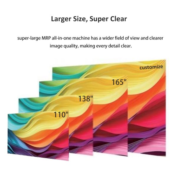 Rear Projection 100 Inch Conference Room Touch LED Screen Interactive Flat Panel