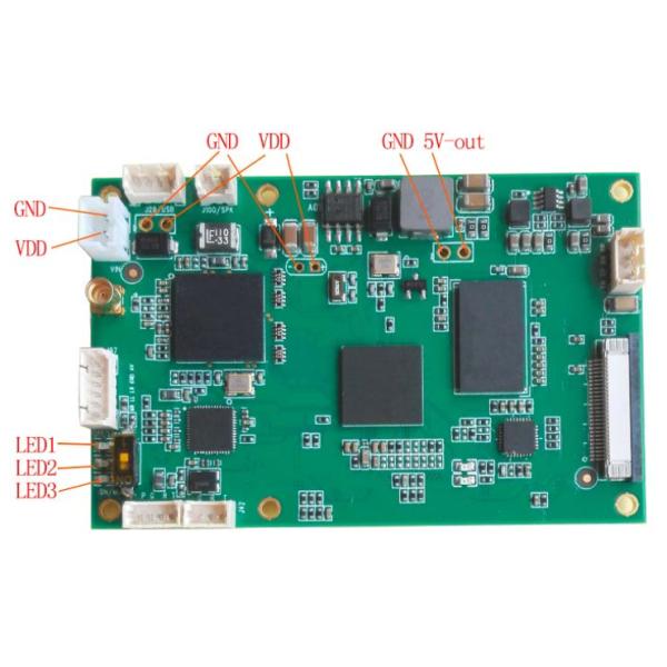 Mini COFDM QPSK Video Transmitter OEM Board Module FHD SDI CVBS 200-2700MHz Low Delay AES256