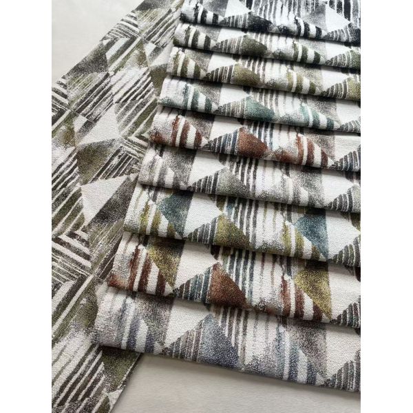 390GSM woven jacquard sofa fabric for home decoration