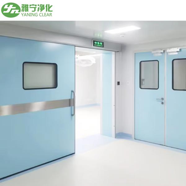 YANING Airtight Medical Theatre Operating Room Cleanroom Pharmacy Hospital Hermetic Automatic Sliding Door