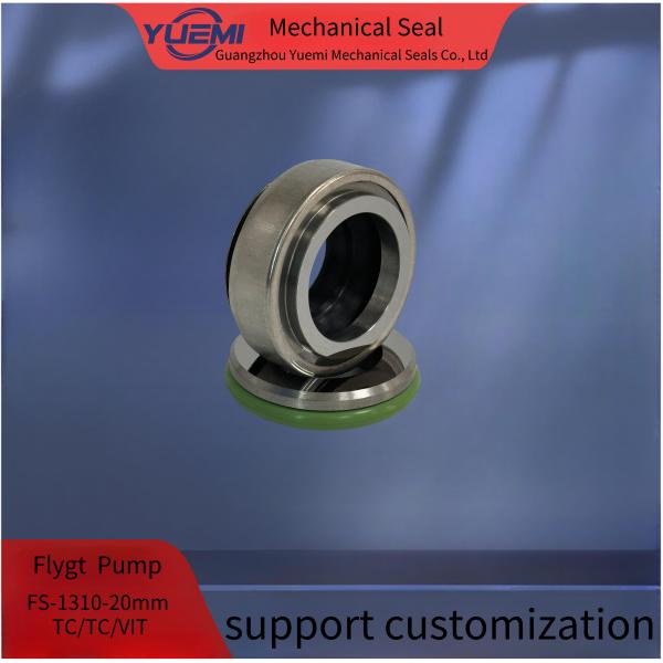 1310-20 mm Flygt Mechanical Seal CER CAR NBR TC TC Fkm for Motor Water Pumps Repair Rubber Bellow Seal