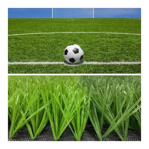 Wholesale CE Certificated 30mm 40mm Football Artificial Grass SBR Soccer Artificial Turf from china suppliers