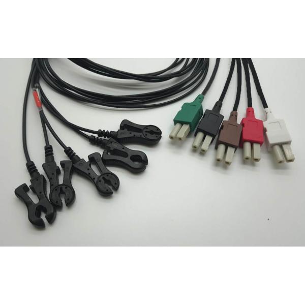 GE IVY 3150 CLIP Connector Radiotransluent Safety Leadwires ECG