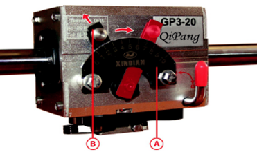 Customizable Rollring Traverse Unit Rolling Ring Drive Pitch With Dial GP40