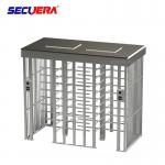 120 degree single channel automatic RFID access control full height turnstile