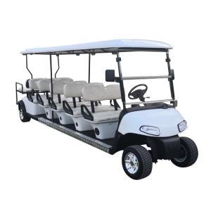 China 10 Seats Golf Buggy Road Ready Golf Cart All Terrain With Large Storage Space for club hotel on sale