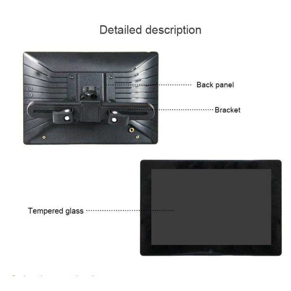 21.5'' Bus Advertising Screen Digital Signage for Information Broadcasting Publishing