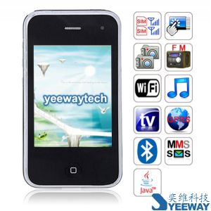 Wholesale HiPhone CESIM V800i+ Quad Band Dual Cards Dual Standby Dual Cameras WIFI Color TV Bluetooth JAVA 3.2-inch Touch Screen Phone from china suppliers