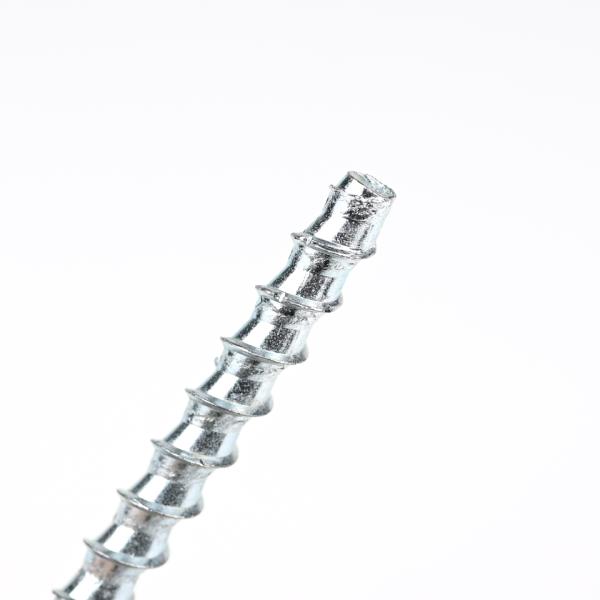 M8 Steel Hex Flange Head Vertical Concrete Threaded Rod Hanger Screw for Ceiling Fixing