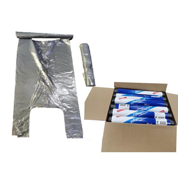 Reusable Heavy Duty Poly LDPE / HDPE T-shirt Vest Carrier Shopping Bags Singlet Grocery Check-out Bags