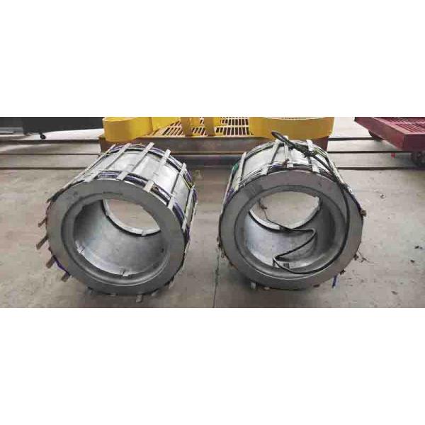 Grey Refine Roller Crusher 20 to 100 tons/h for Raw Material Crushing and Clay Brick Making