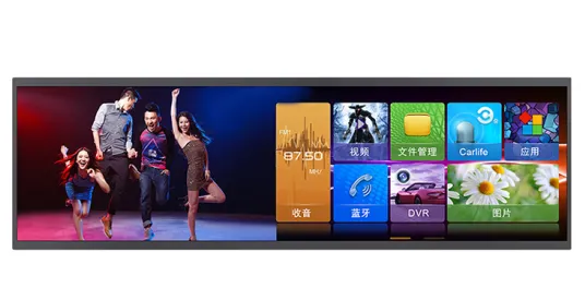 Smart Liner Aluminum Screen Shelves Full Color LCD Display Remote Control Creative with Android for Price and Specs