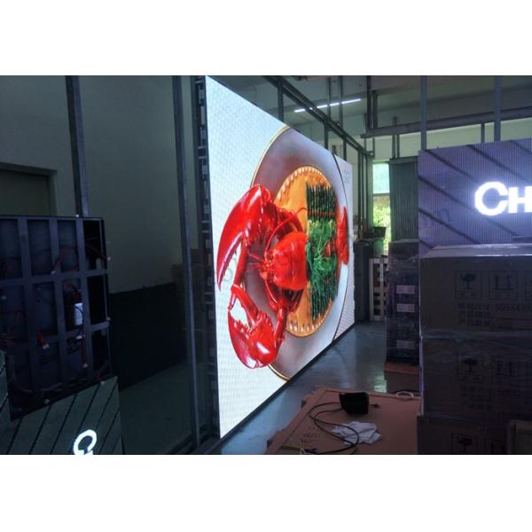 Dip Fixed Outdoor Led Display Screen P10 300W With Single Pole Steel Structure