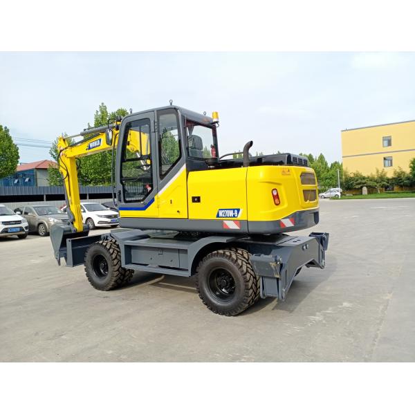 Mechanic Mini Wheel Crawler Excavator Bucket 0.2--.6cbm For River Clean