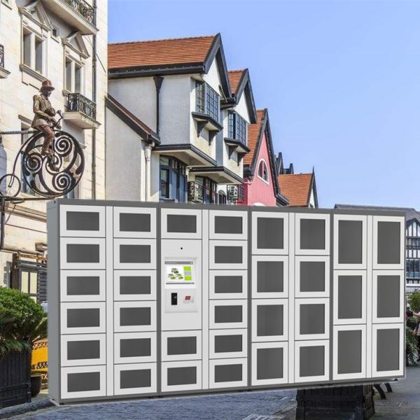 24/7 Intelligent Remote Control Electronic Vending Lockers High Performance Packed Eggs