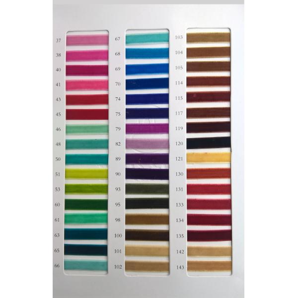 Velvet ribbon wholesale high quality none elastic ribbon velvet with double face black velvet ribbon roll