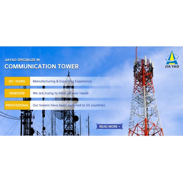 Custom Height 4 Legged Angular Lattice Steel Tower For Commercial Complex 5G