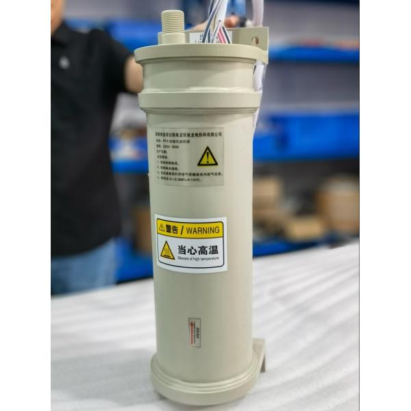 Inline PTFE Fluoropolymer Chemical Heater For Semiconductor Wet Processes
