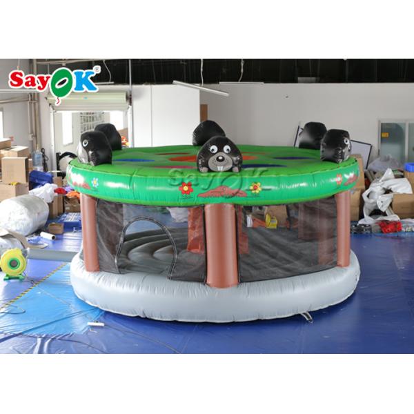 Inflatable Backyard Games Commercial Inflatable Sports Games / Inflatable Human Whack A Mole