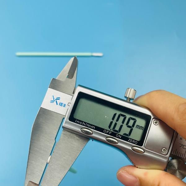 Micro Electronics Cleaning Swabs 1mm Thin Flexible Polyester Tips ESD Safe for Sensitive Components