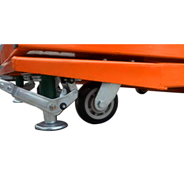 Stable Semi Electric Aerial Order Picker With Fork Platform For Safe Elevated Work