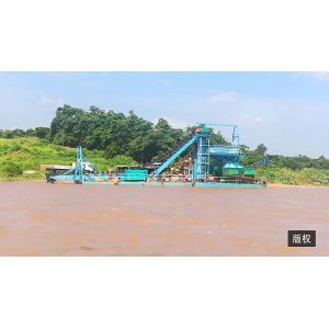 200CBM/Hr Bucket Wheel Dredger Sand Digging Diaomond Mining Dredger