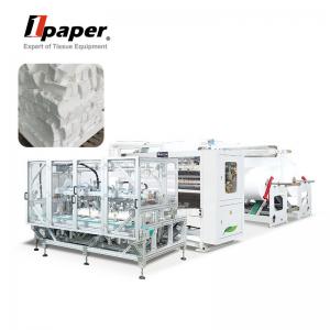China Facial Tissue Edge Embossing Machine for Fully Auto Interfolding Square Napkin Paper on sale
