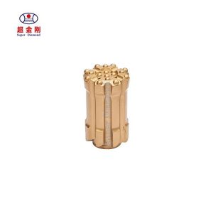 Compact Customization Button Bit For Rock Drilling Forging Process T38 Erosion