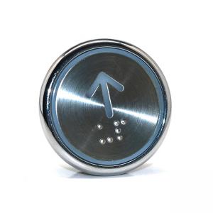 China Stainless Steel Xizi Otis Braille Elevator Button Lift Up Down Push Button 35mm on sale