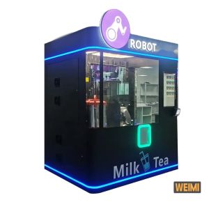 Automatic Coffee Robot Barista with Customizable Recipes