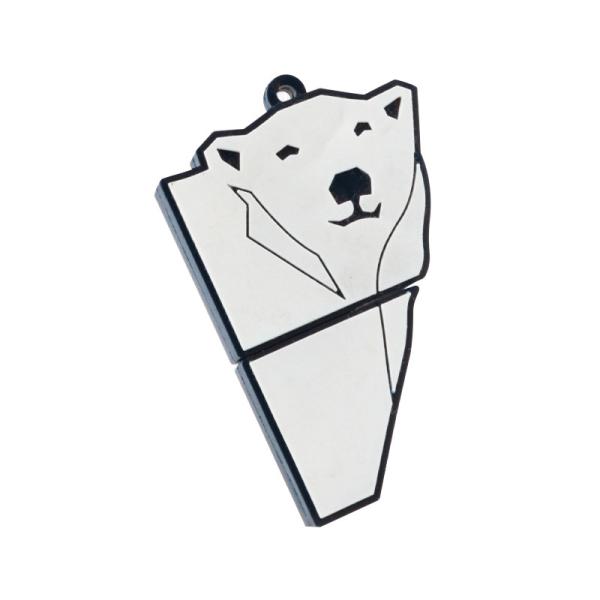 Colorful Custom USB Flash Drives PVC Or Silicone Open Mold By Customer Shape