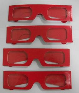 Wholesale Disposable Chromadepth Movie Theater 3d Glasses Custom Logo For Pictures from china suppliers